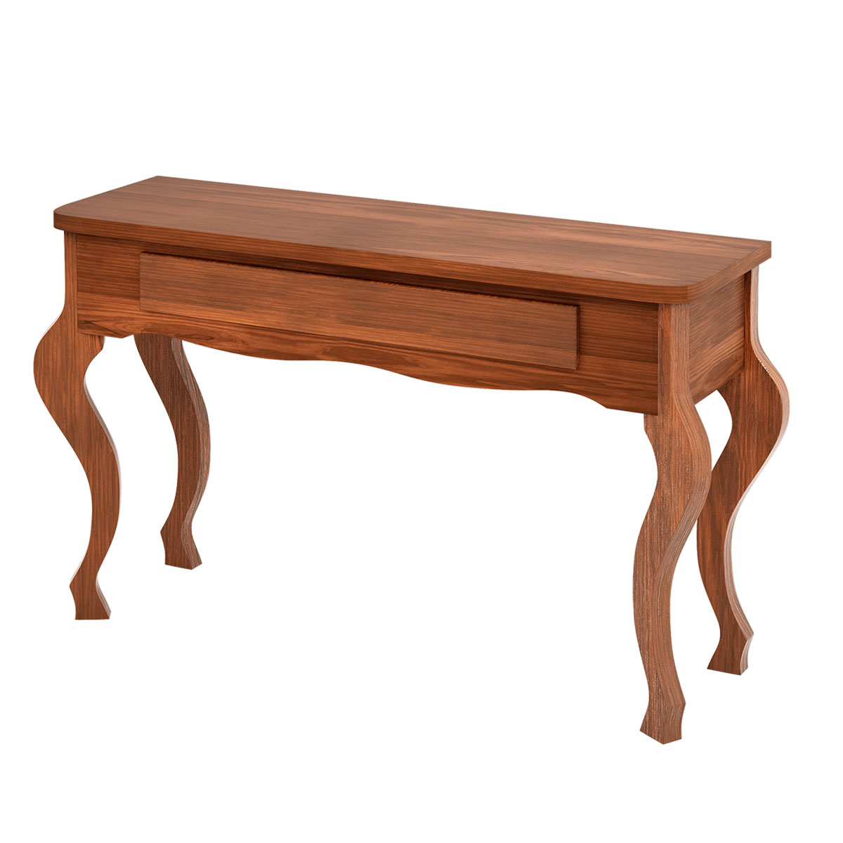 Aparador Para Sala Imperial Clássico Luis XV Barcelona 130 Cm 1 Gaveta Madeira Maciça Imbuia